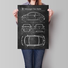 Volkswagen New Beetle Poster