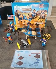 Playmobil Set 5249 Western  Nordstaatler Kavallerie mit Anbauanleitung+OVP!