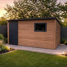 Blechgarage Schuppen