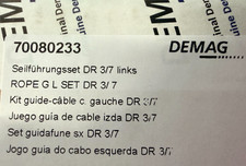 NEU DEMAG Kran Seilzug
