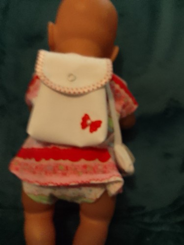 Puppenrucksack und handtasche - und,