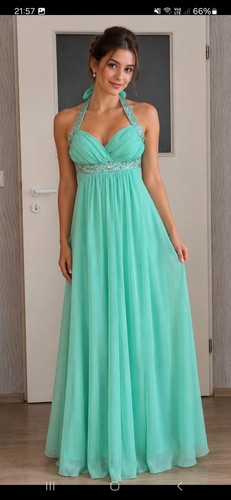 Glitzer ballkleid bestickt - ballkleid,