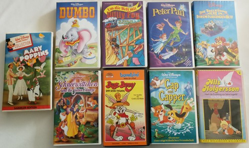Kinder filme videokassetten - 9,