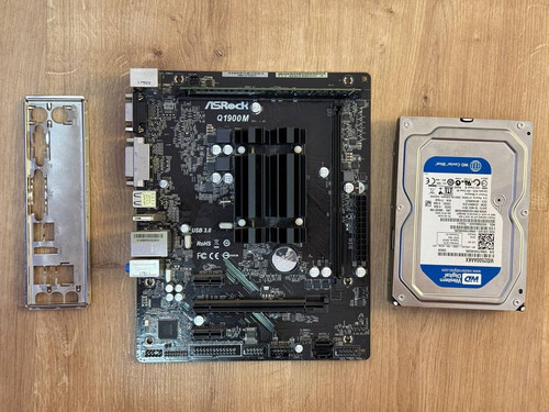 Asrock q1900m mainboard set - q1900m,