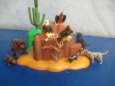 Felsen Höhle viele Wildtiere