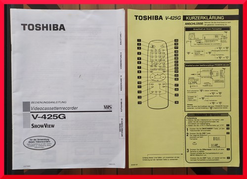 Bedienungsanleitung toshiba - bedienungsanleitung,