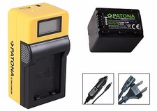 Premium Akku + LCD-Ladegerät