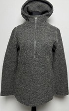 Waschbär Kapuze Walk Wolle Gr