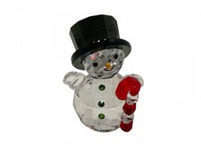 Swarovski Figur 5464886 Schneemann  mit Zuckerzange 6 cm. Top Zustand  