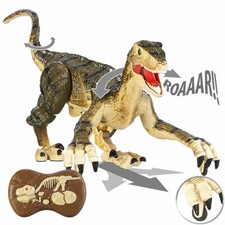 Playtastic Ferngesteuerter XL-Dinosaurier mit Soundeffekten, 2,4 GHz, 45 cm