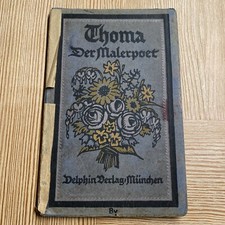 Buch antik Thoma Der Malerpoet
