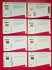 8 Telefonkarten Deutschland Telekom Guthaben in Euro Konvolut K77