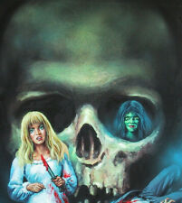 Originalzeichnung VAMPIR Horror Roman 218 Titelbild Lutohin Puppen des Teufels