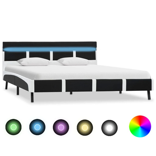 Vidaxl bettgestell mit led - vidaxl,