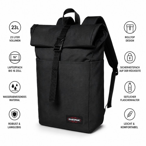 Eastpak roll rucksack 23l - roll,