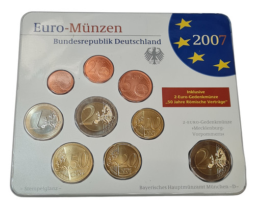 Brd kms kursmünzensatz cent - kursmÜnzensatz,