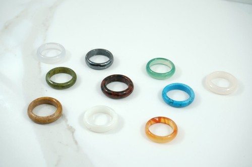 Kristall ring lapislazuli - kristall,
