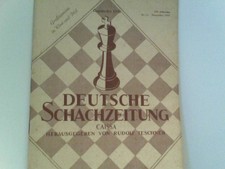 Deutsche schachzeitung caissa - deutsche, schachzeitung.