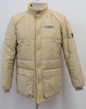 VINTAGE JACKE FILA GOODYEAR F1 SPELLOUT MANTEL JACKET COAT ITALIA ITALY RARE