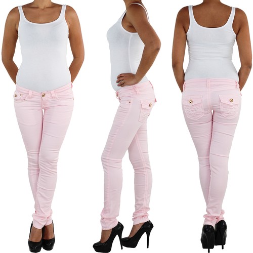 Damen skinny röhrenjeans slim - damen,