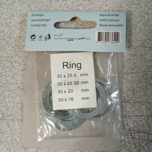 Reduzierringe von 30mm - 4, auf