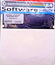 COMMODORE 64/128 -- MICHAEL JACKSON MOONWALKER (U.S. GOLD - DISK)