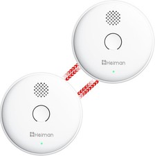 2x HEIMAN Funk Rauchmelder