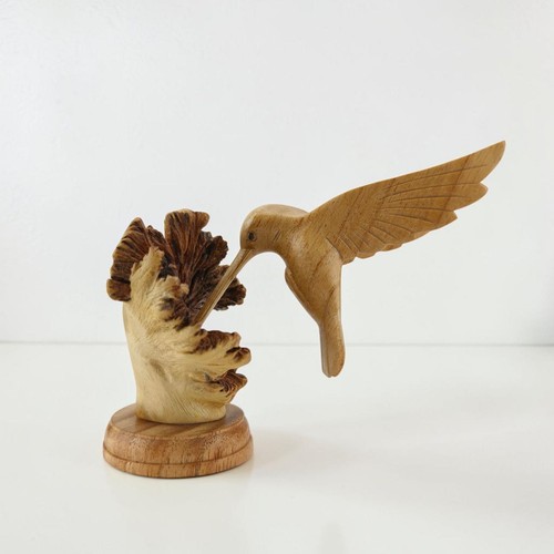 Holz kolibri figur - holz, –