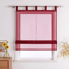 Transparent Raffrollo mit