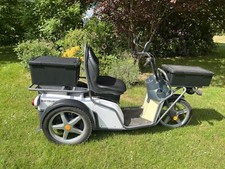 Kyburz DXP Elektrofahrzeug Dreirad Seniorenmobil 45km/h drauf setzten los fahren