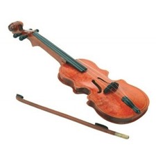 Deko-Geige, groß, Holzgeige