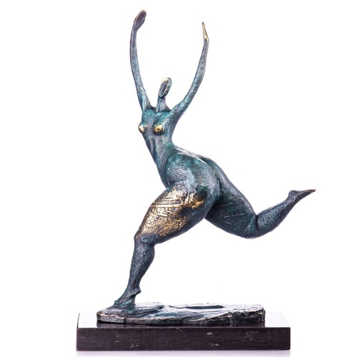 Bronze abstrakt tänzerin - bronze,