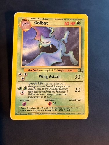 Golbat fossil set - 34/62,