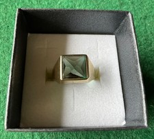 Ring Gold 333 Turmalin Herren