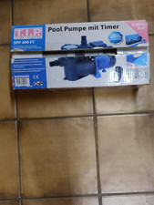 Pool-Schwimmbadpumpe m. Timer- T.I.P. SPP 400- Für Becken bis 30m³ 400W Leistung