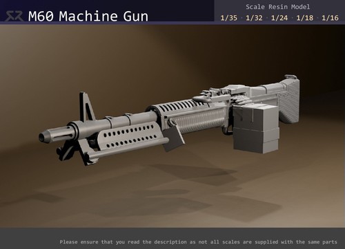 M60 maschinengewehr 1 35 - maschinengewehr,