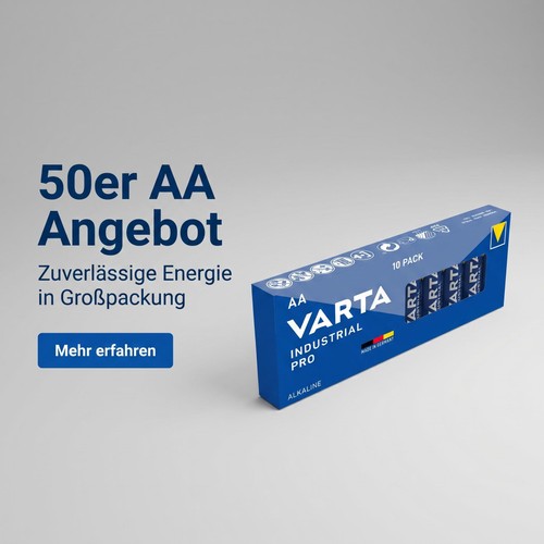 50er pack varta industrial pro - 50er,