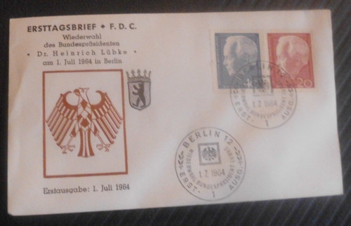 Berlin fdc 234 - -, 235