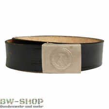 ORIGINAL NVA KOPPEL LEDER SCHWARZ GEBR. OFFIZIER DDR LEDERKOPPEL GÜRTEL OSTALGIE