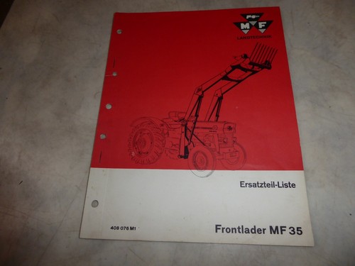 Ersatzteilliste für den