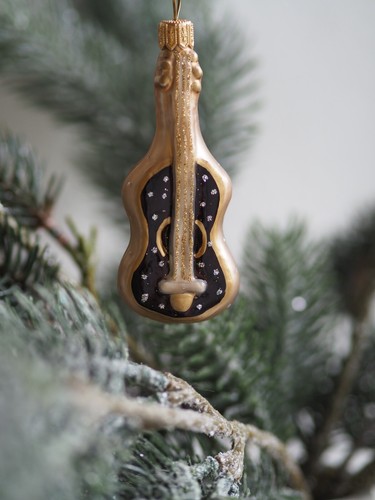 Christbaumschmuck gitarre - christbaumschmuck,