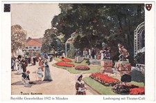 alte Ak München, Gewerbeschau