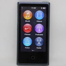 Apple iPod nano 7. Generation Grau (16GB) Bluetooth / MP3 Player / vom Händler
