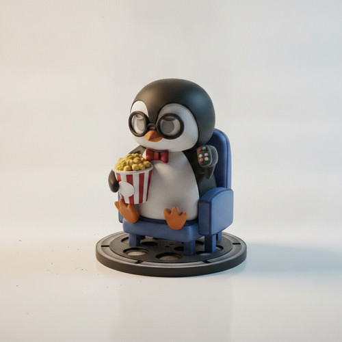 Figur pinguin movie critic - pinguin,