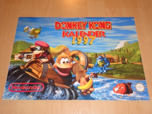 Donkey kong kalender calendar - kong,