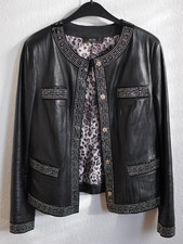 Christine Becker Lederjacke