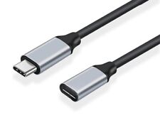 USB-C Verlängerung 10G 4K 5A 100W Kabel C-Stecker C-Buchse Type-C Kabel