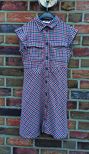 Zara hemdblusenkleid gingham - zara,