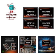 4-Pack 512GB TLC SSD for NAS -