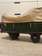 Märklin PLANWAGEN  Spur 1 Zweiachsig. 1930 Jahre. Altersbedingt guter Zustand